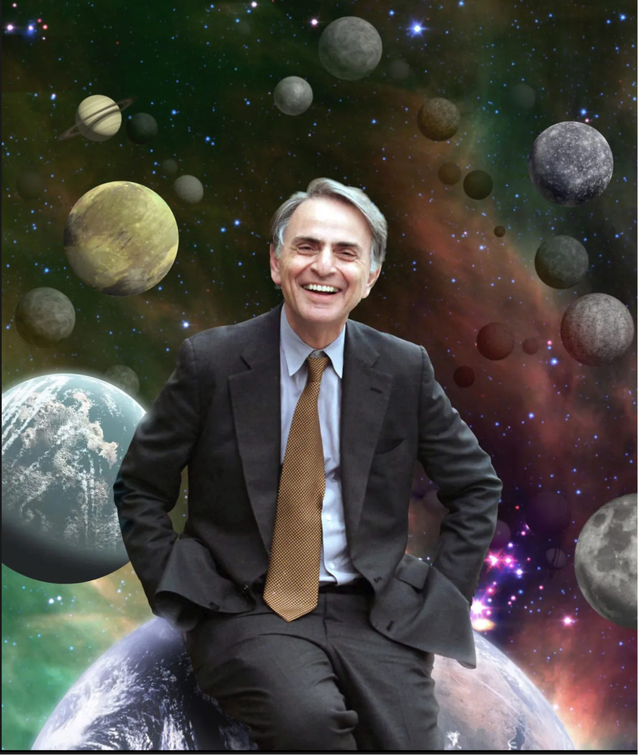 Carl Sagan Portrait